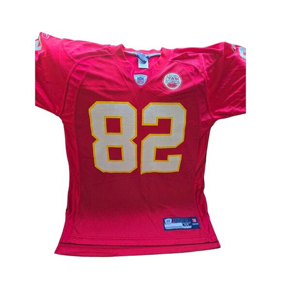 Dwayne Bowe #82 Kansas City Chiefs Reebok On Field Jersey NFL - Picture 2 of 10